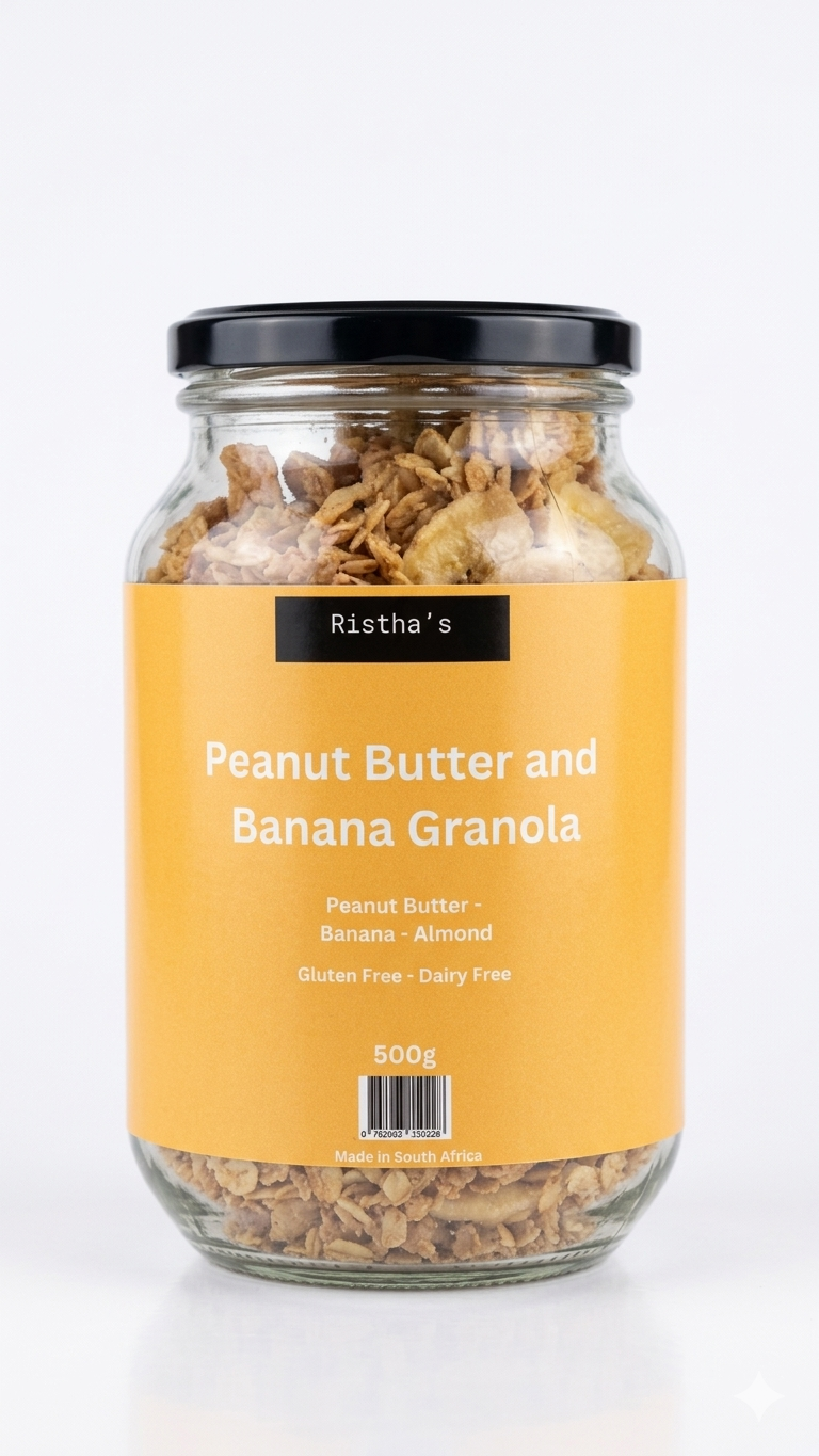 Peanut Butter and Banana Granola 500g