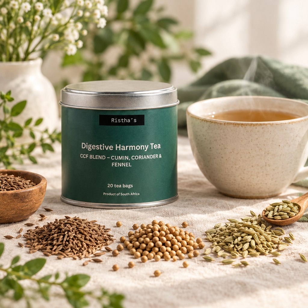 Ristha’s CCF Tea (Cumin, Coriander & Fennel Blend)